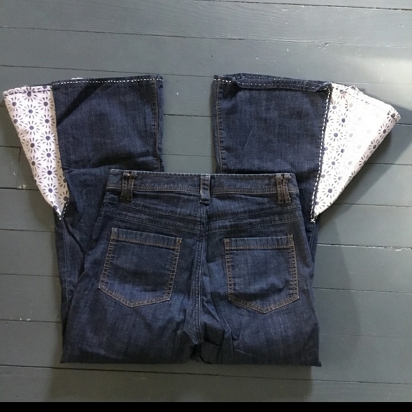 Free People lace bell bottoms FIRM ON PRICE!!!!!@ - Picture 2 of 4